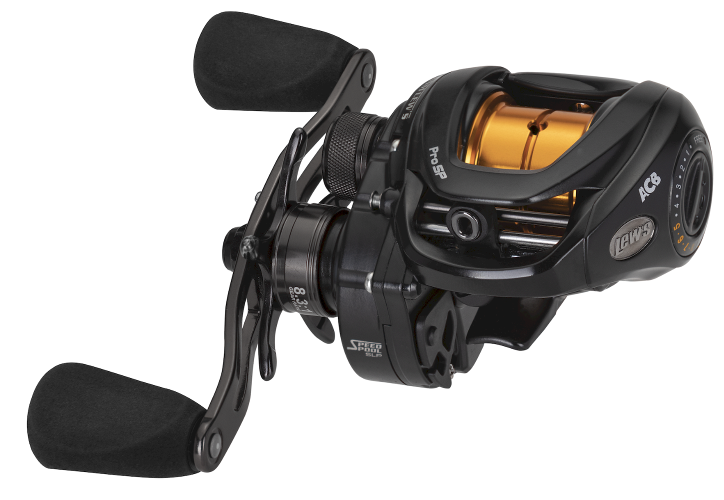 baitcasting reel free spool Team Lew's Pro SP Baitcast Reel