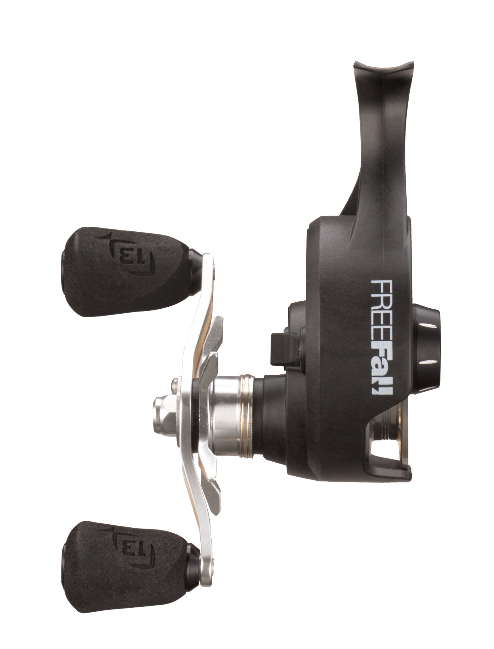 13 Fishing FreeFall Carbon Ice Reel Right 13 Fishing FreeFall Carbon Ice Reel Right