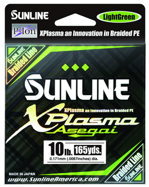 Sunline Xplasma Asegai Braided Line - Direct Fishing Sales