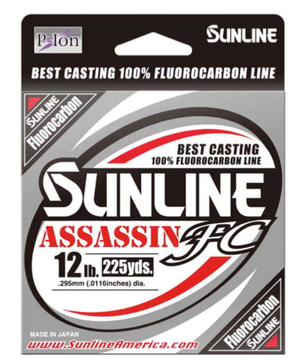 Sunline Assassin FC Fluorocarbon Line - Direct Fishing Sales