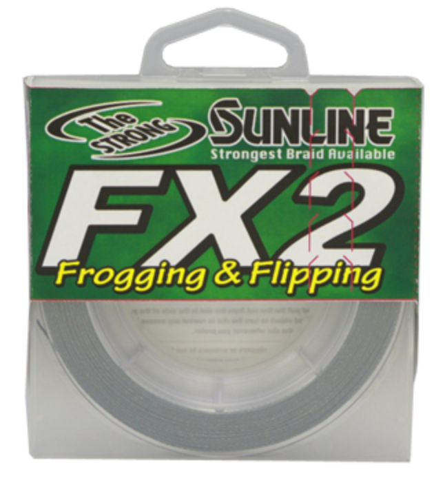 braided fishing lines for sale Sunline FX2 Braid Dark Green 60 pound