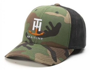T-H Marine Camo Logo Snapback Hat - Direct Fishing Sales