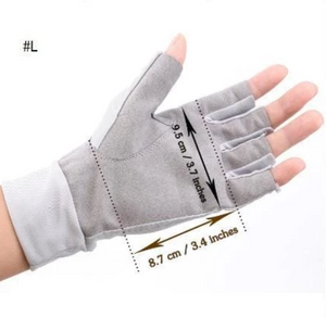 T-H Marine Logo Fishing UV Protection Sun Gloves - Direct Fishing Sales