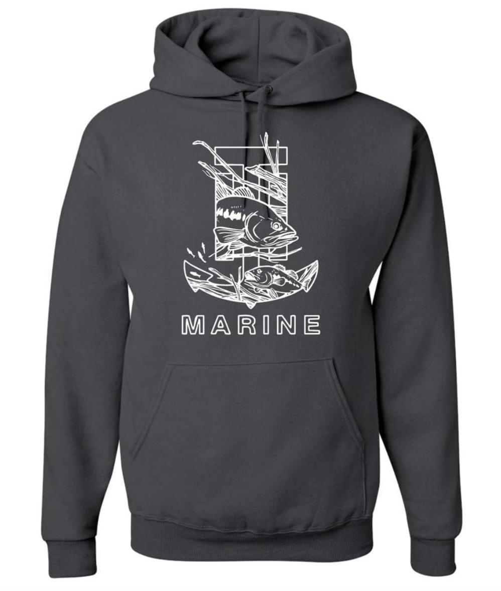 T-H Marine Bass Logo Hoodie - Direct Fishing Sales
