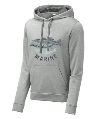 T-H Marine Bass Logo Performance Hoodie - Direct Fishing Sales